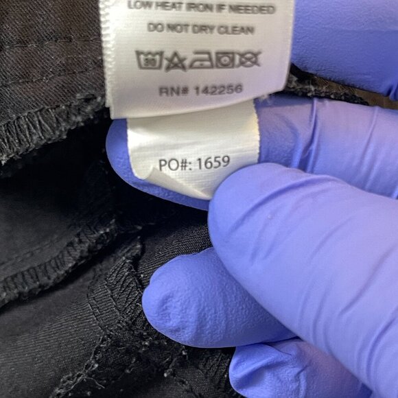 Figs Jogger Scrub Pants Women's L/S Black Nurse Doctor Work Utility ER Hospital‎ - Picture 15 of 16